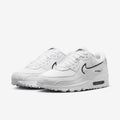 Nike Air Max 90 dans le coloris White / Black Outlined Swoosh